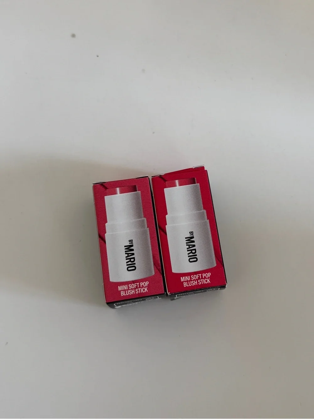[BNIB] Set of 2 Makeup by Mario Mini Soft Pop Blush Stick